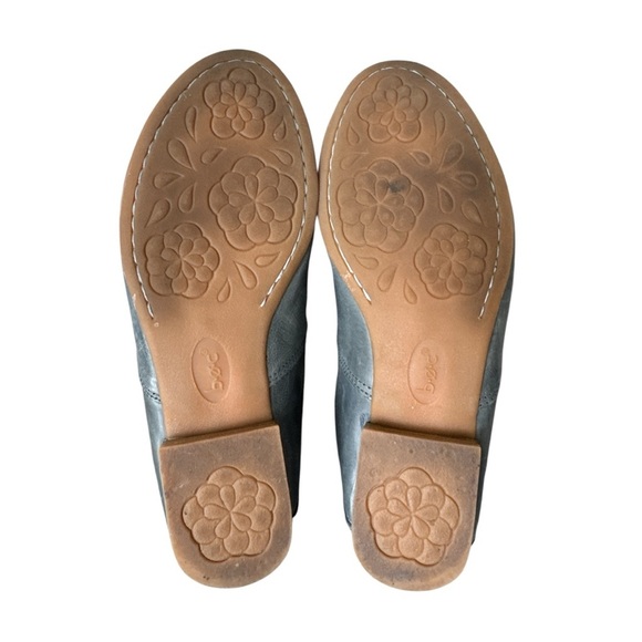 b.o.c. Leather Slip-On Loafers Blueish Green Size 8.5 - Picture 5 of 6